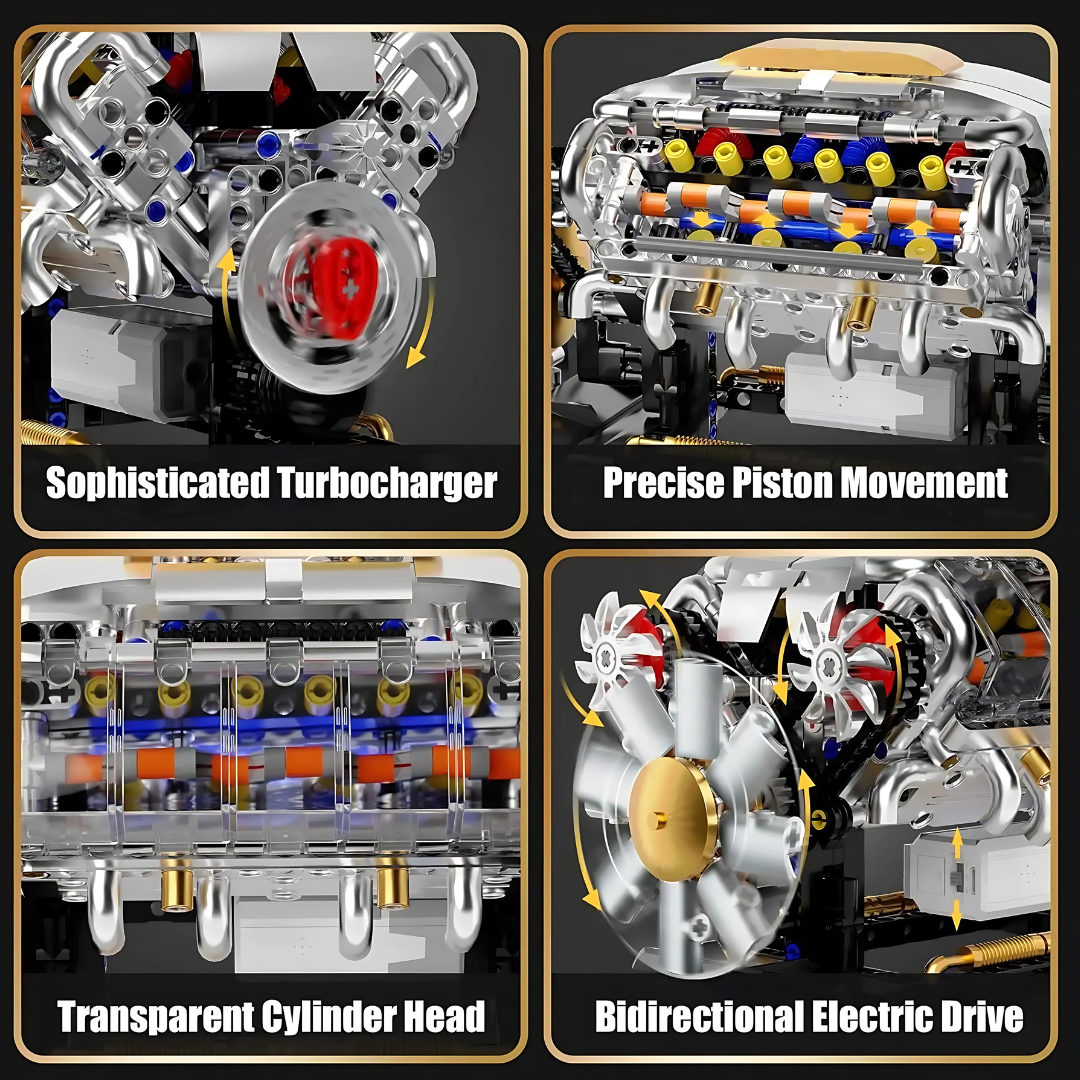 V8 Engine Block - 692 PCS