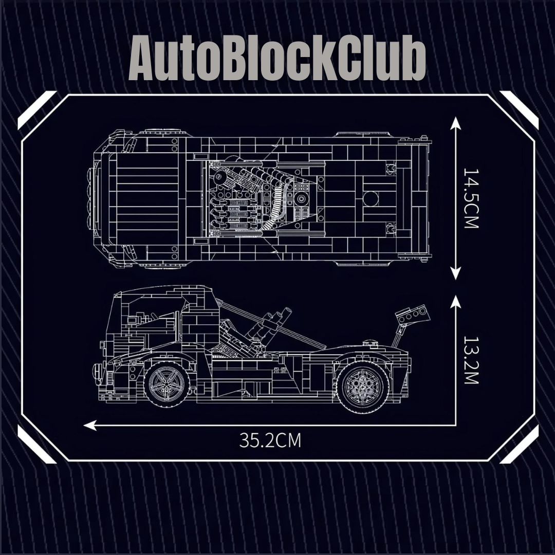 European Race Truck Technical Set | 1600pcs