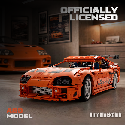 Toyota Supra A80 2JZ 1:8 | 4.508pcs