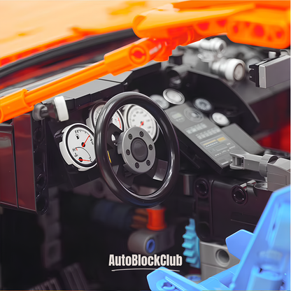 Toyota Supra A80 2JZ 1:8 | 4.508pcs