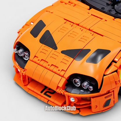 Toyota Supra A80 2JZ 1:8 | 4.508pcs