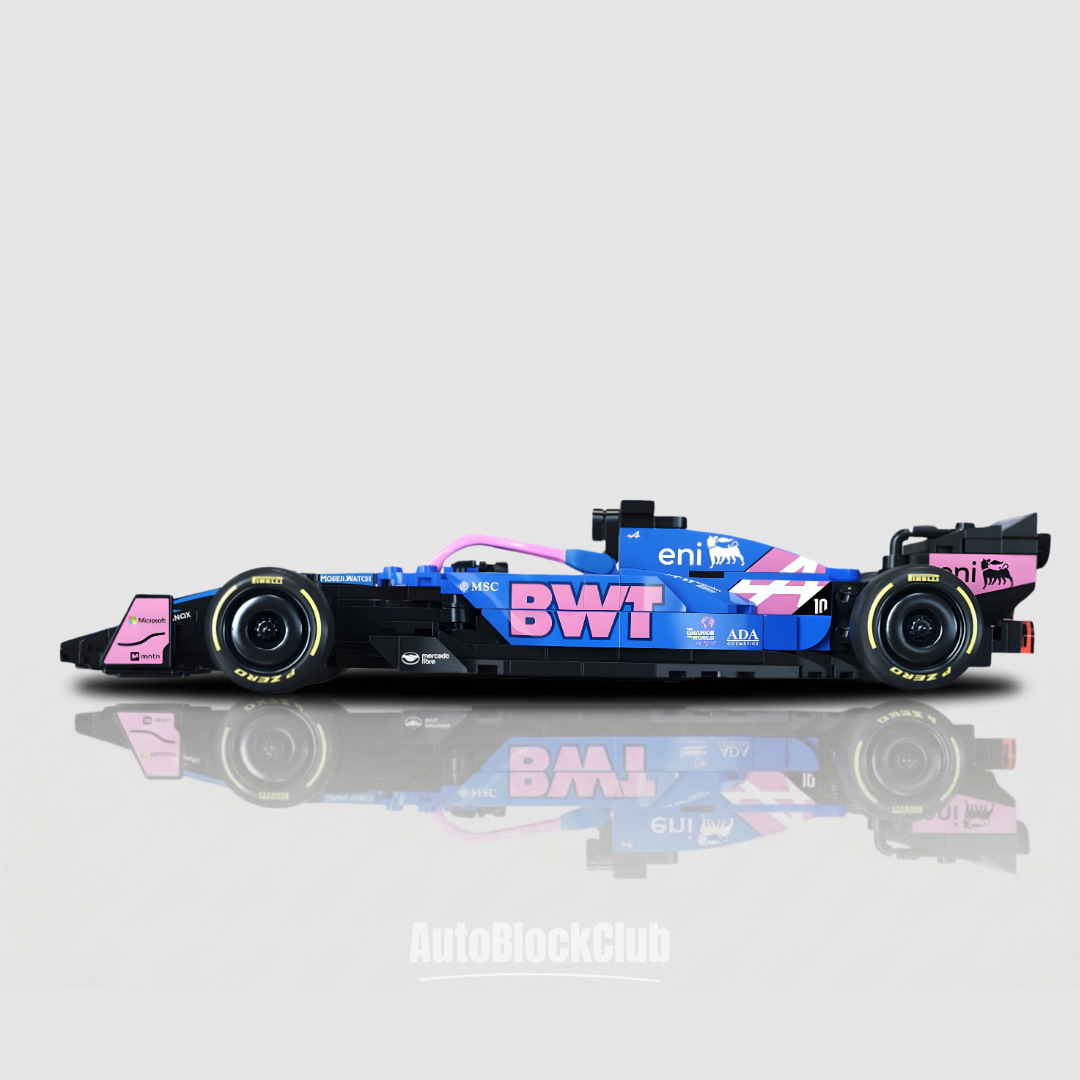 BWT Alpine Formula Racing Car