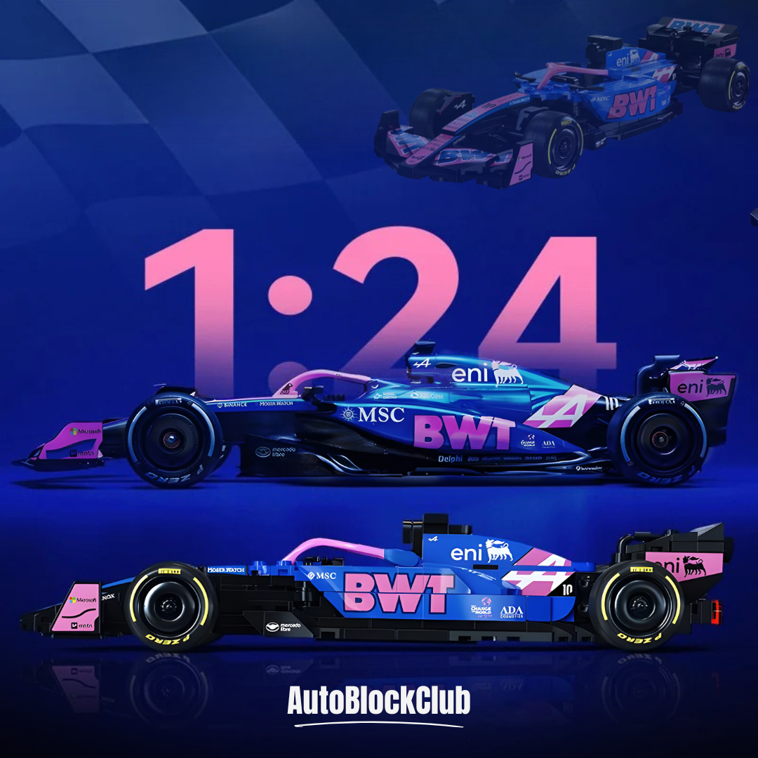BWT Alpine Formula Racing Car