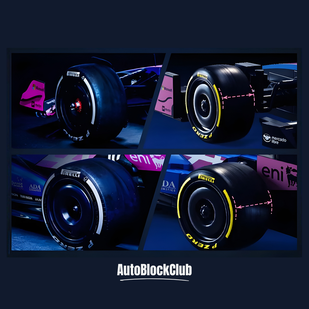 BWT Alpine Formula Racing Car