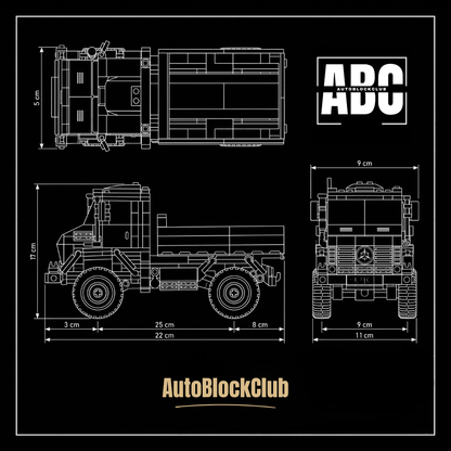 Extreme Utility Truck 1300 Off-Road | Set 530pcs
