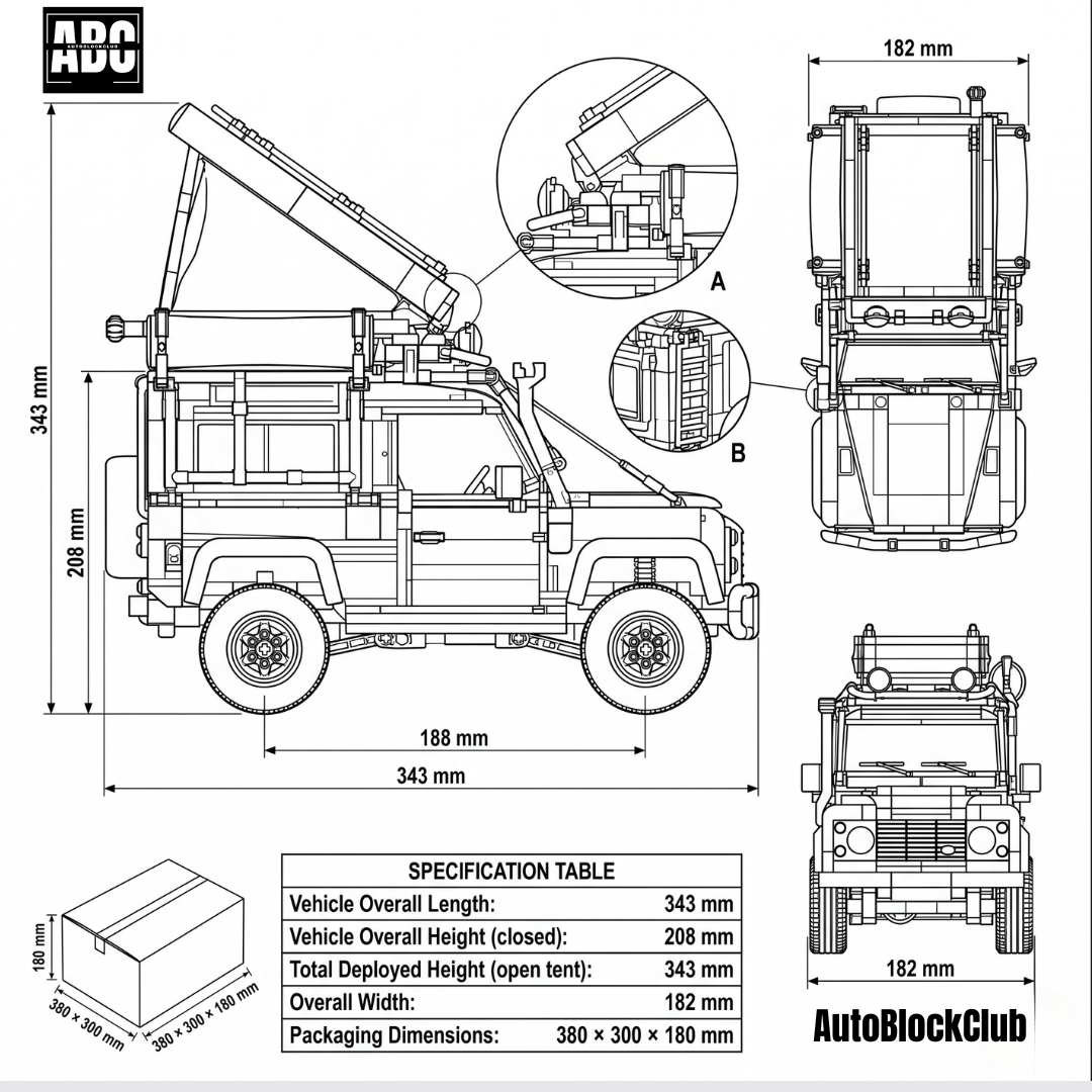 Desert Defender Camper | 2766pcs