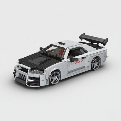 Godzilla R34 Japanese Sport Coupé | 1470pcs