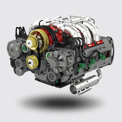 Motorized Boxer 6 Engine - 2376 PCS