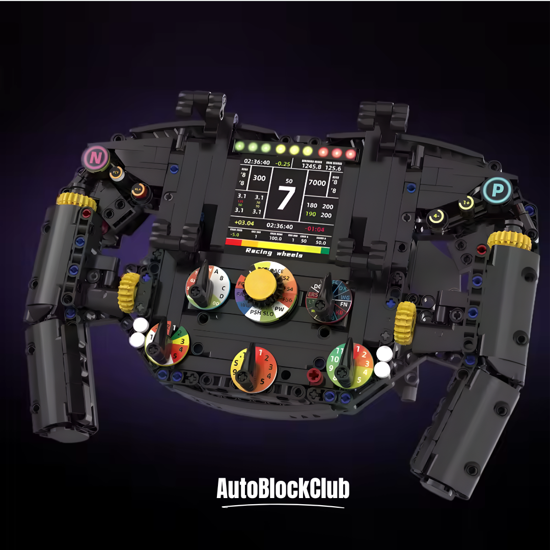 Grand Prix Formula Race Steering Wheel · 1:1