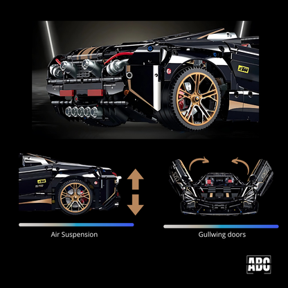 SuperCar 720s Stealth Edition | 3568pcs