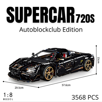 SuperCar 720s Stealth Edition | 3568pcs