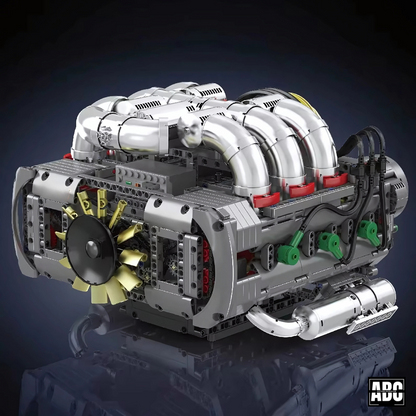 Motorized Boxer 6 Engine - 2376 PCS