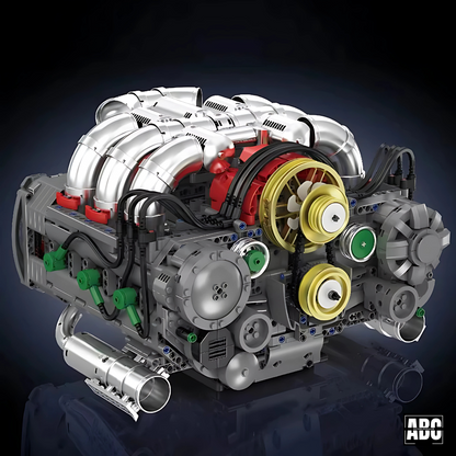 Motorized Boxer 6 Engine - 2376 PCS