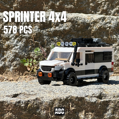 Sprinter 4x4 camper | 578pcs Building Block Set