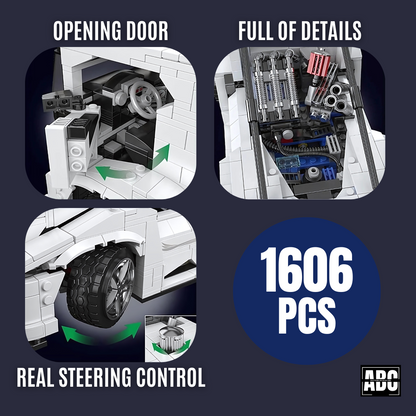 European Race Truck Technical Set | 1600pcs