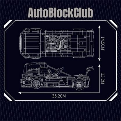European Race Truck Technical Set | 1600pcs